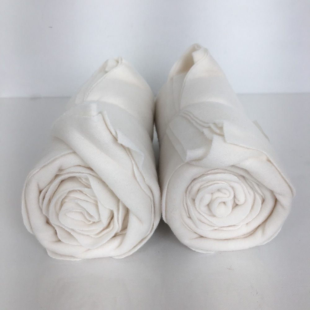 IKEA Thorgun Blanket White NEW Bundle of 2  Soft Cozy Fleece Throw Blankets NWT - Picture 12 of 15